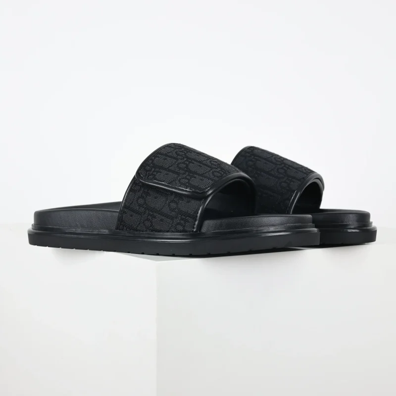 Oblique Platform Slides Black