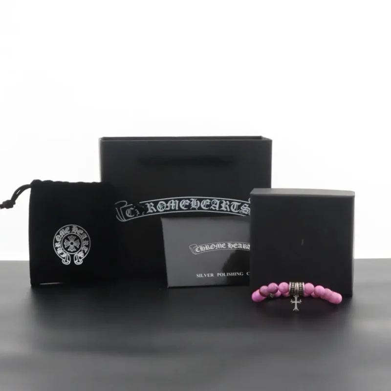 Chrome Hearts Bracelet 8mm Pink