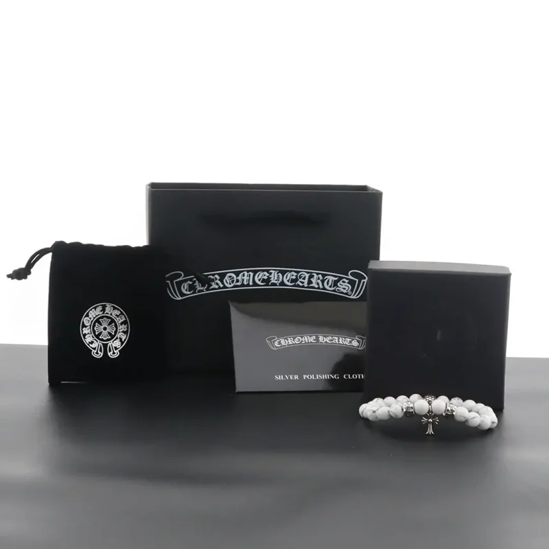 Chrome Hearts Bracelet 8mm Pure White