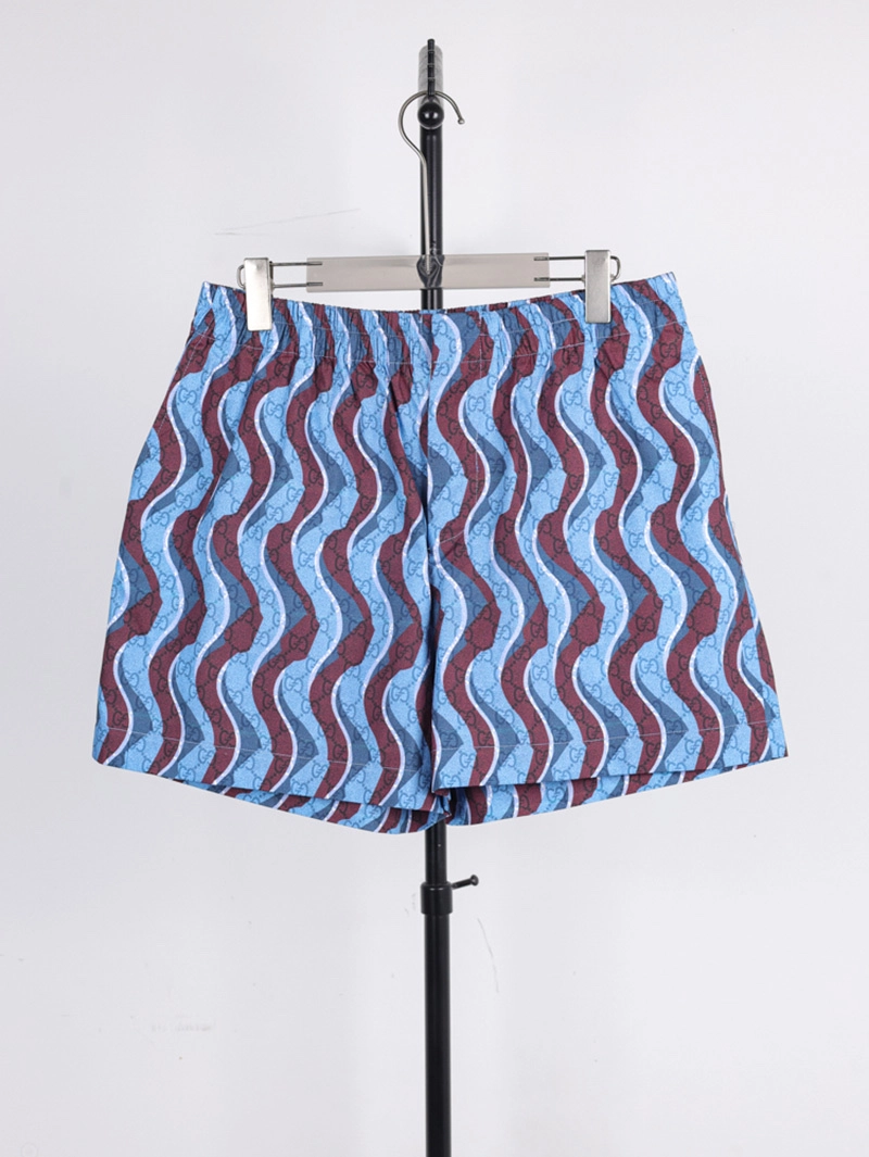 Striped Print Shorts