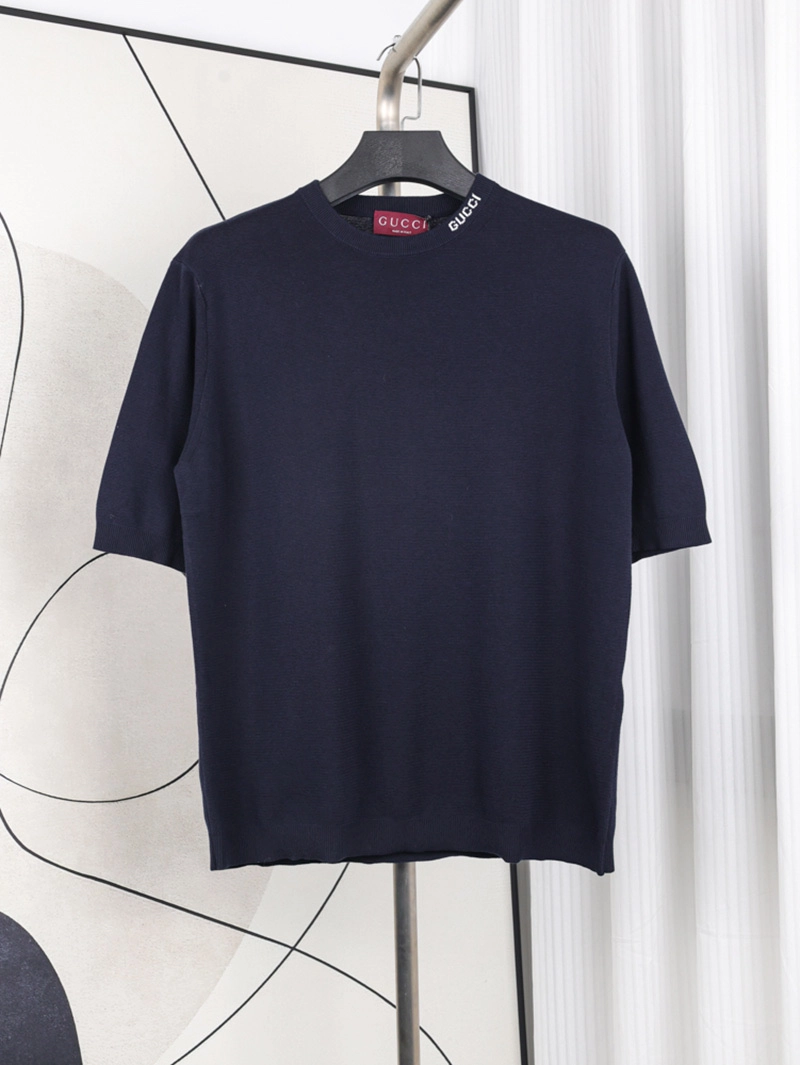 Neckline Logo Print T-Shirt