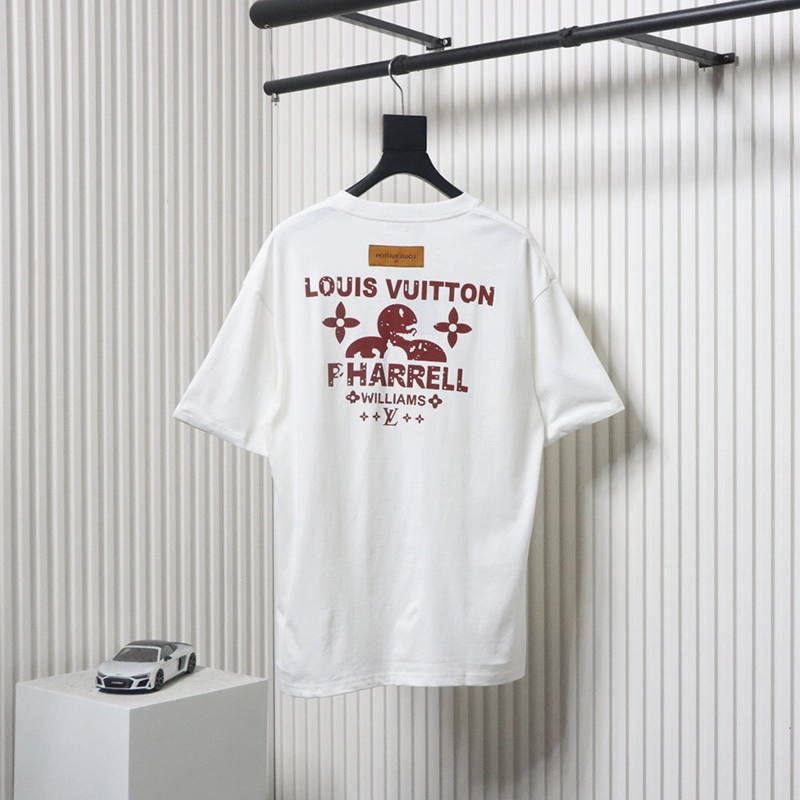 Mottled Letter Logo T-Shirt