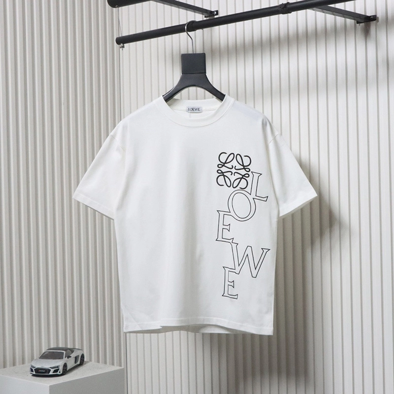 Hollow Logo Printed T-Shirt