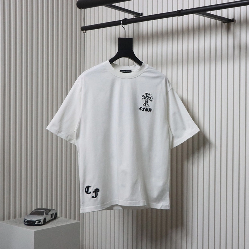 Cross Patch Embroidered T-Shirt