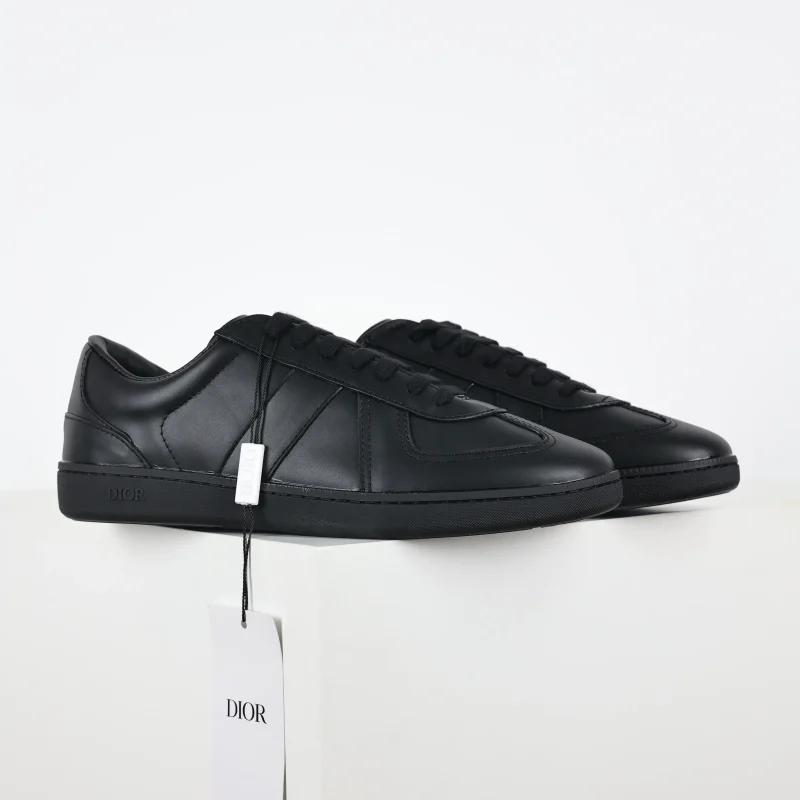 B01 Matchpoint Round Toe Lace Up Black
