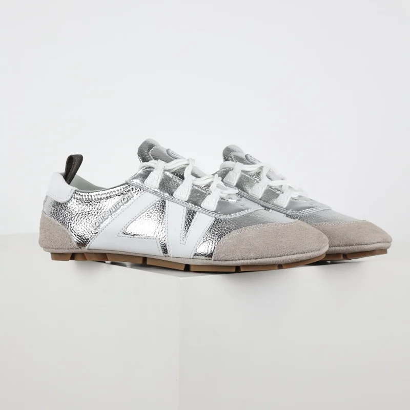 Sneakerina German training shoes series white gray brown