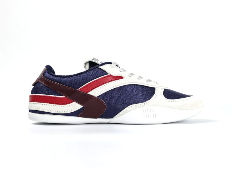 Miu Miu Technical Baltic Blue Amaranth