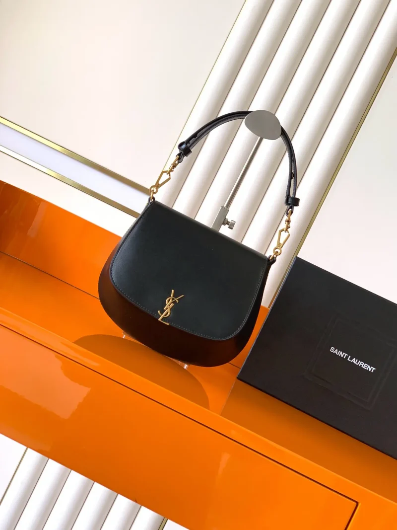 Voltaire Underarm Saddle Bag Black Matte