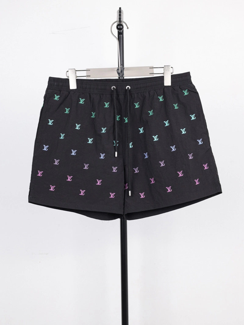 Gradient Logo Print Shorts