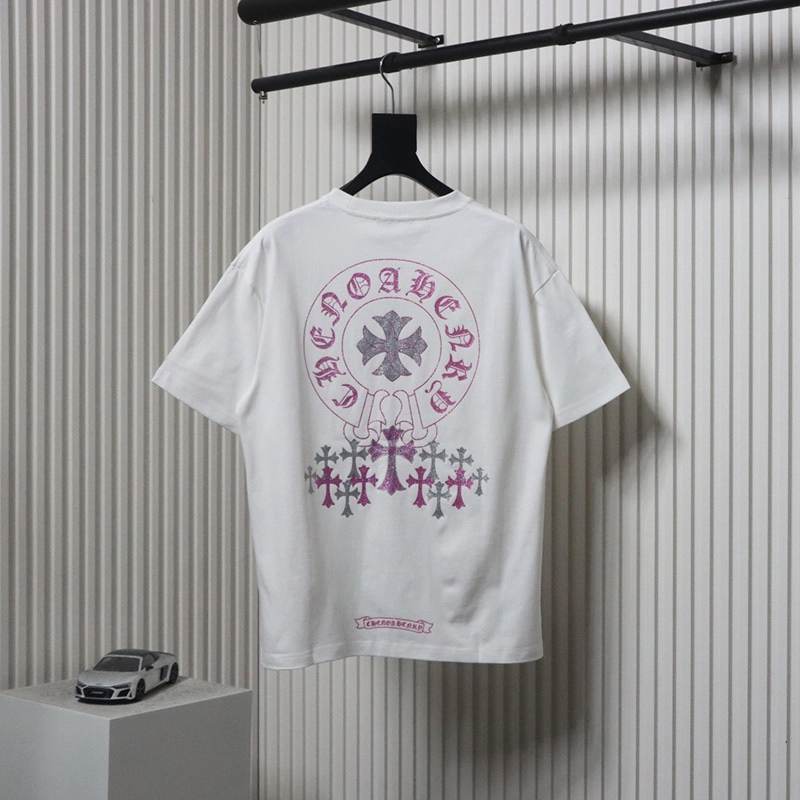 Glitter Logo Print T-Shirt