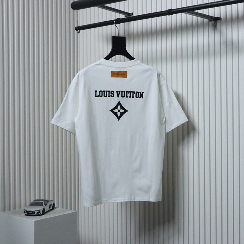 Front and Back Logo Printed T-Shirt