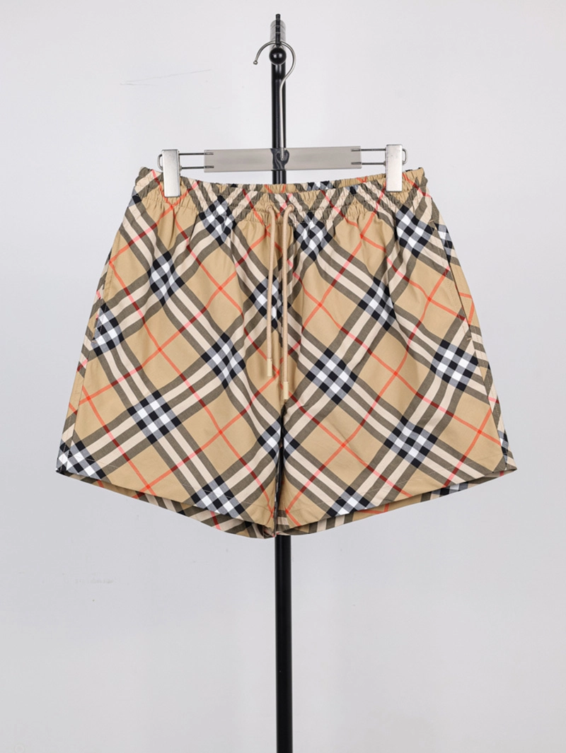 Checkered Mesh Shorts