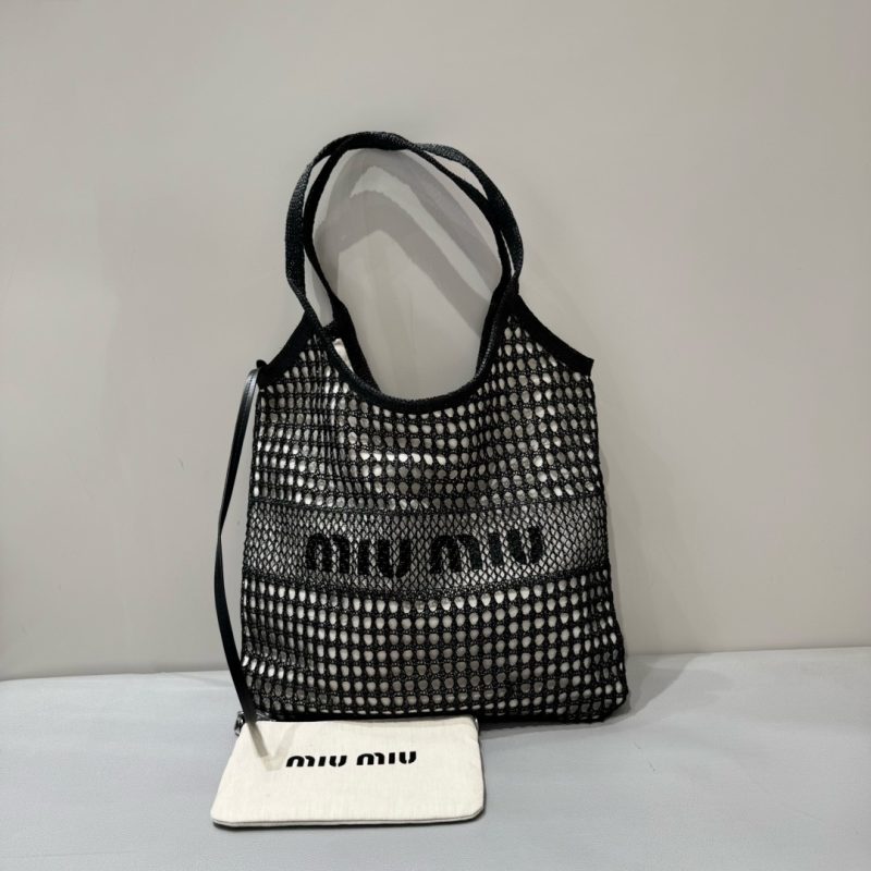 Net Ivy Tote Bag Black Size 35+40