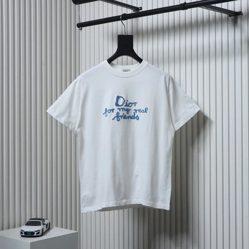 Applique Signature Embroidered Logo T-Shirt