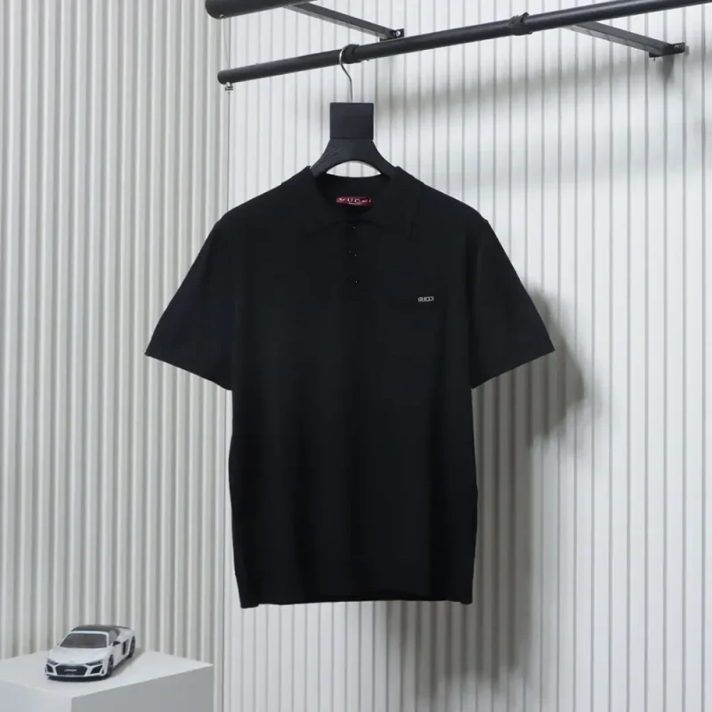 Black Logo Polo Shirt