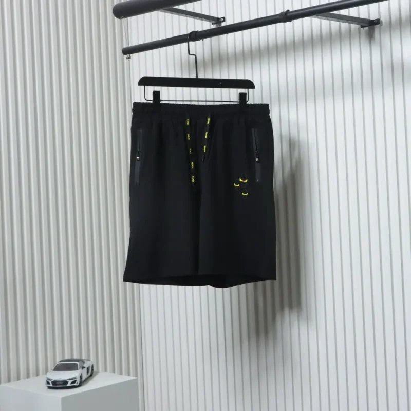 Black Monster Eyes Shorts