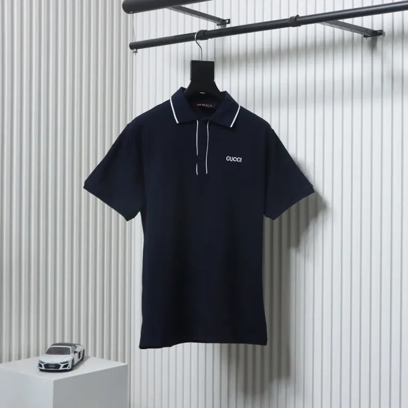Contrast Trim Polo Shirt