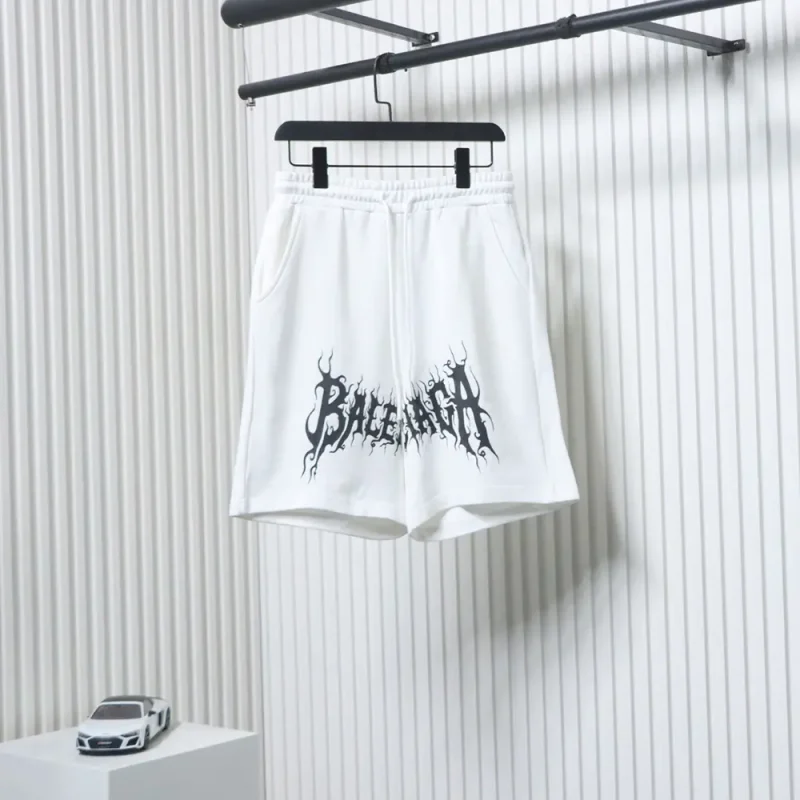 Gothic Flame Logo Shorts