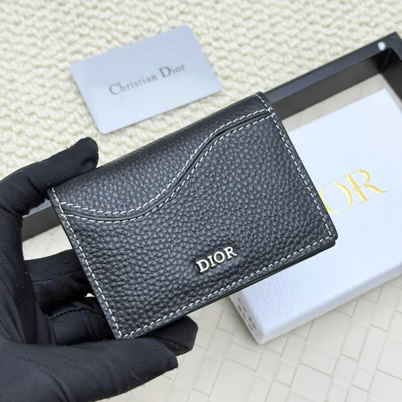 Cowhide business card holder