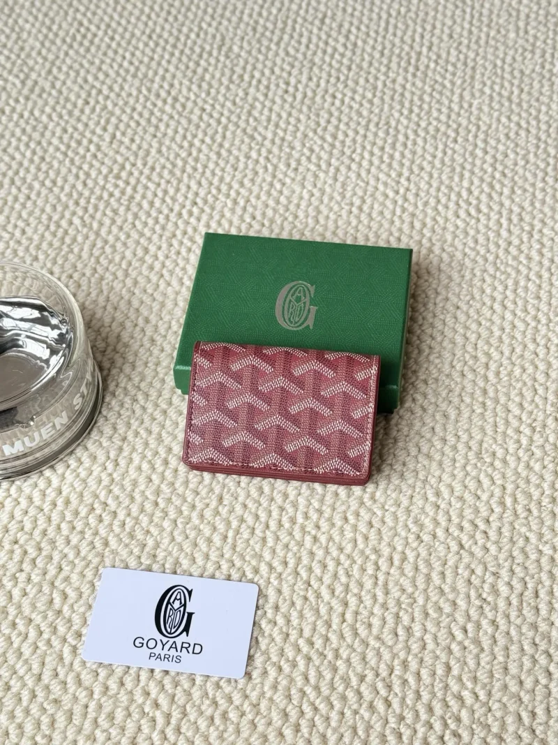 Goya flip multi-layer card holder red