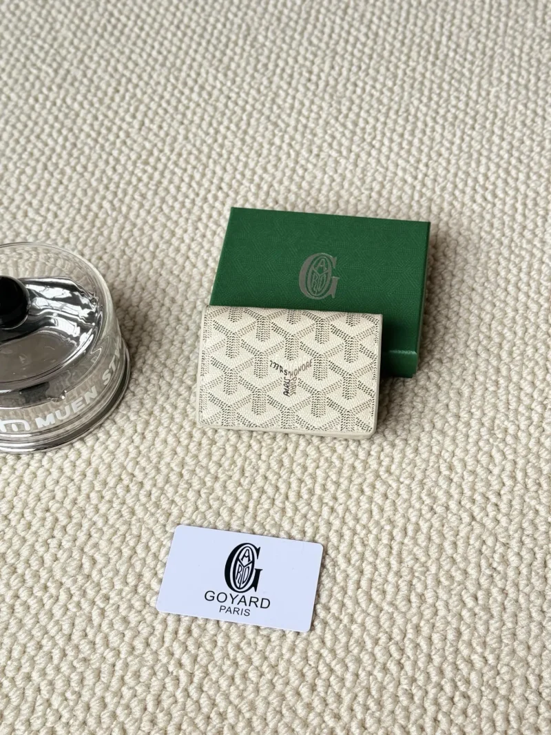 Goya flip multi-layer card holder khaki