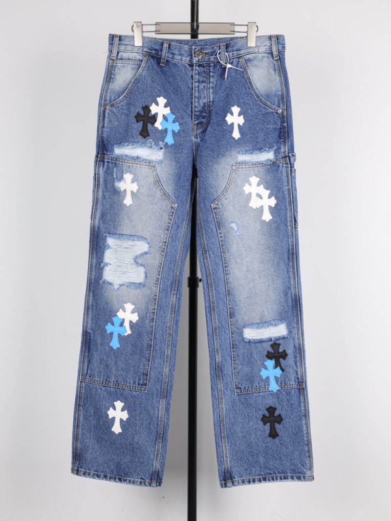 Chrome Hearts work jeans
