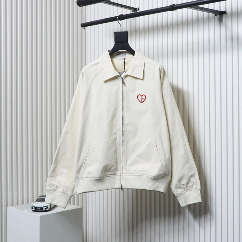 CD Heart Embroidered Jacket