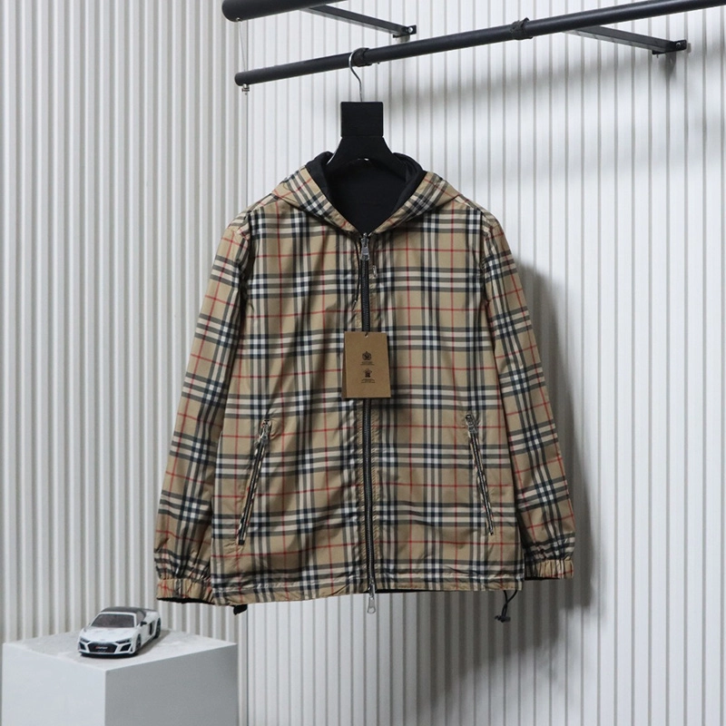 Reversible Classic Plaid Jacket