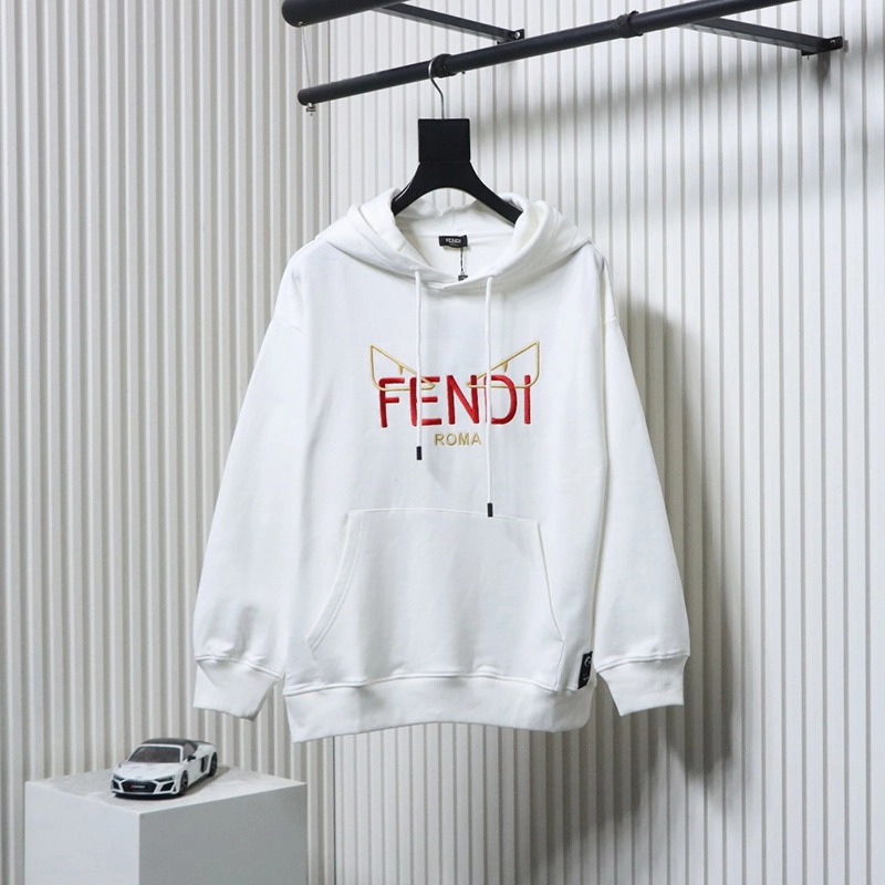 Eye Embroidered Logo Hoodie