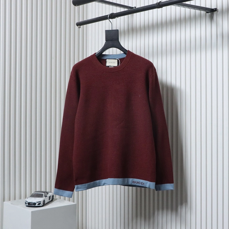 Intarsia Long-Sleeved Knit