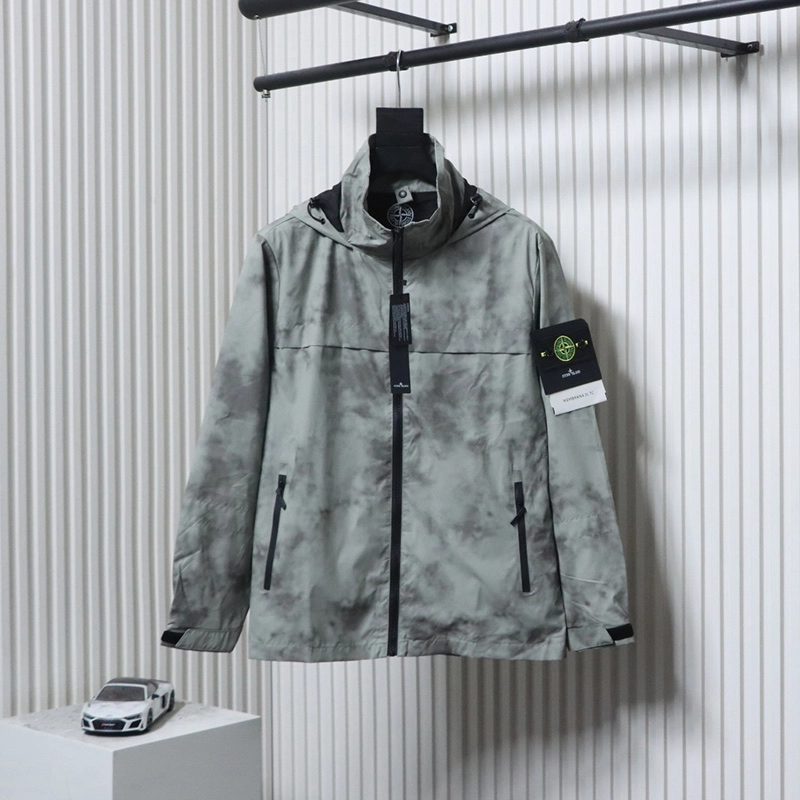 Ss25 logo Hooded Zip-up Jacket