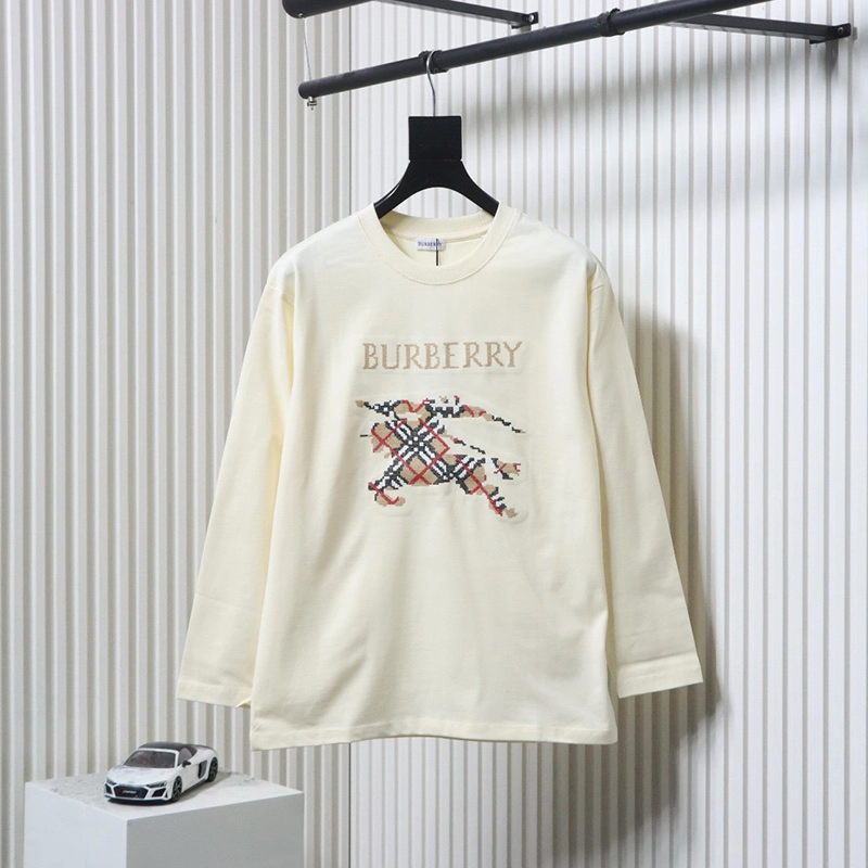 Checkered Logo Embroidered T-Shirt