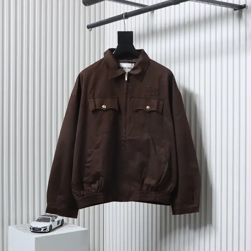 Brown Chest Pocket Jacket