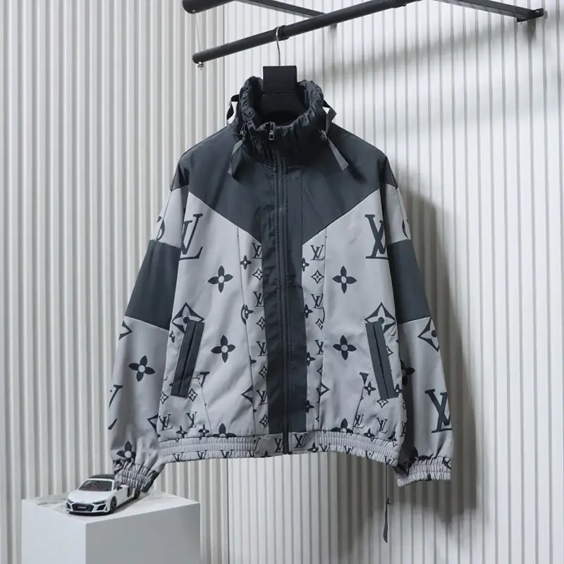 Spliced ​​Monogram All-over Print Jacket