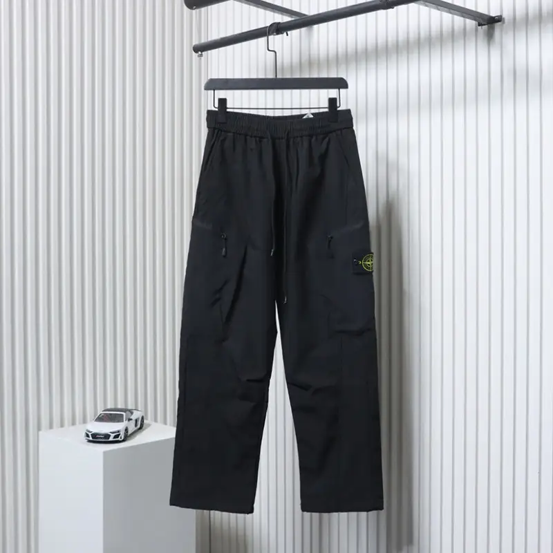 Logo Zipper Pocket Overalls