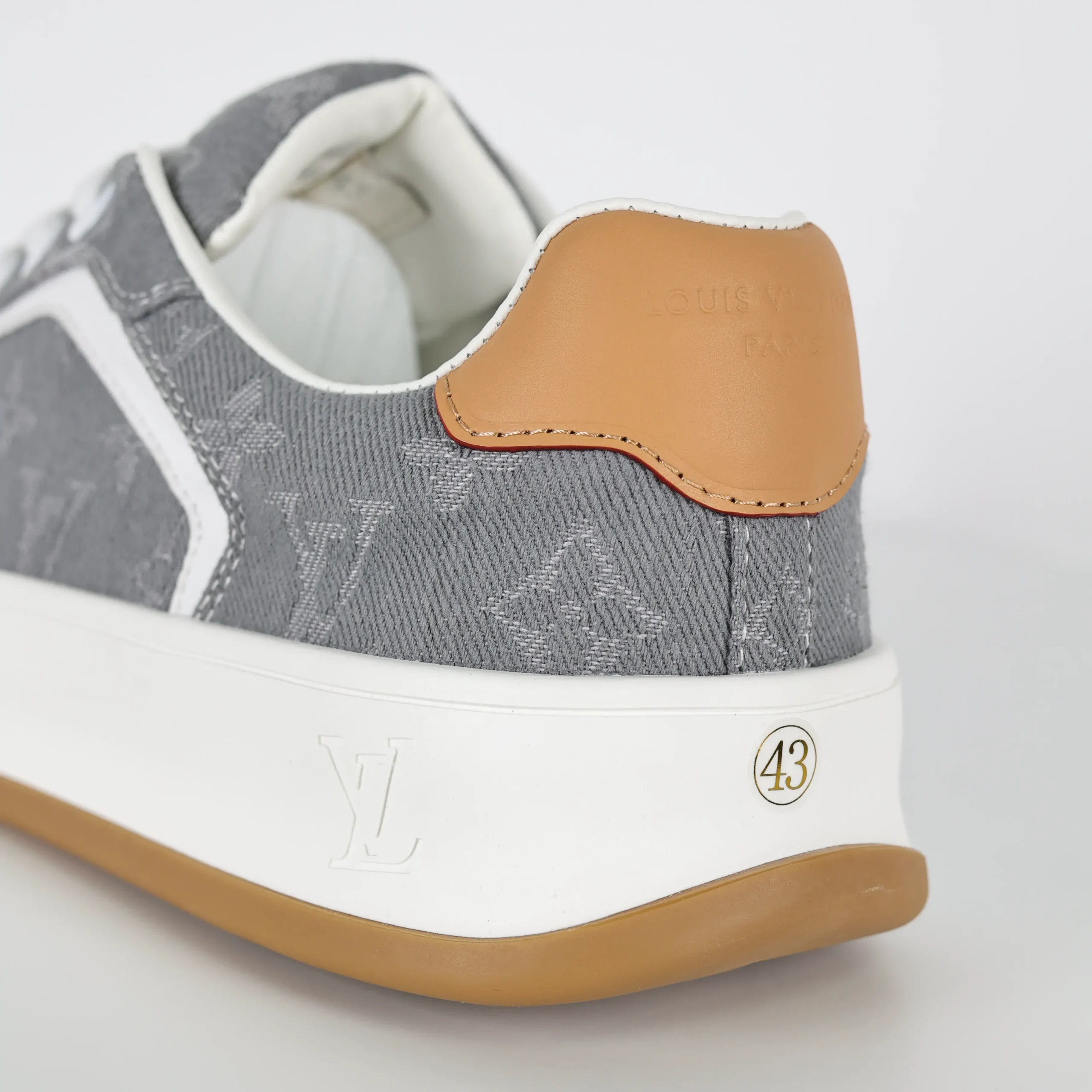 Skate-Sneaker 2025 Low-Top Grau Monochrom5