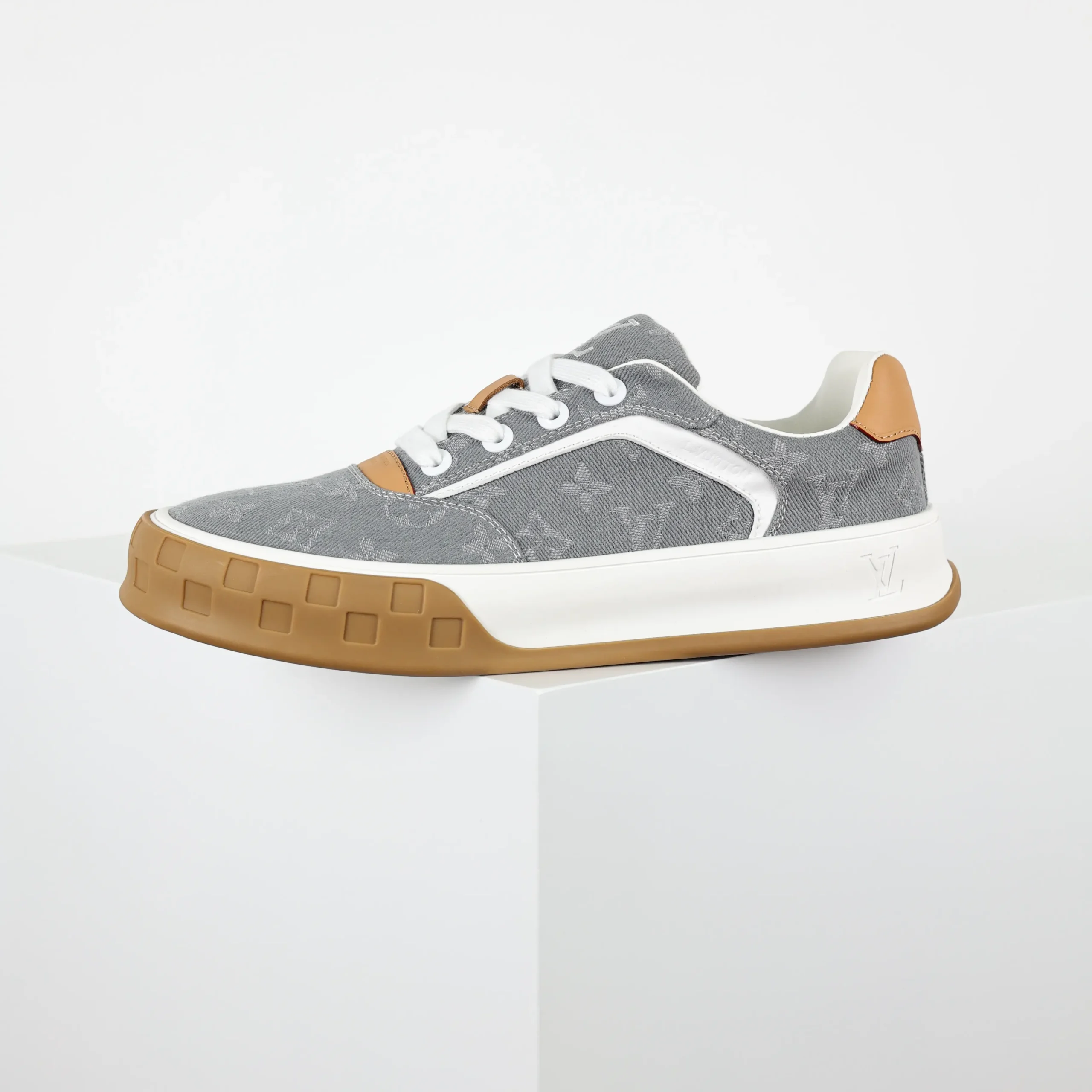 Skate-Sneaker 2025 Low-Top Grau Monochrom8
