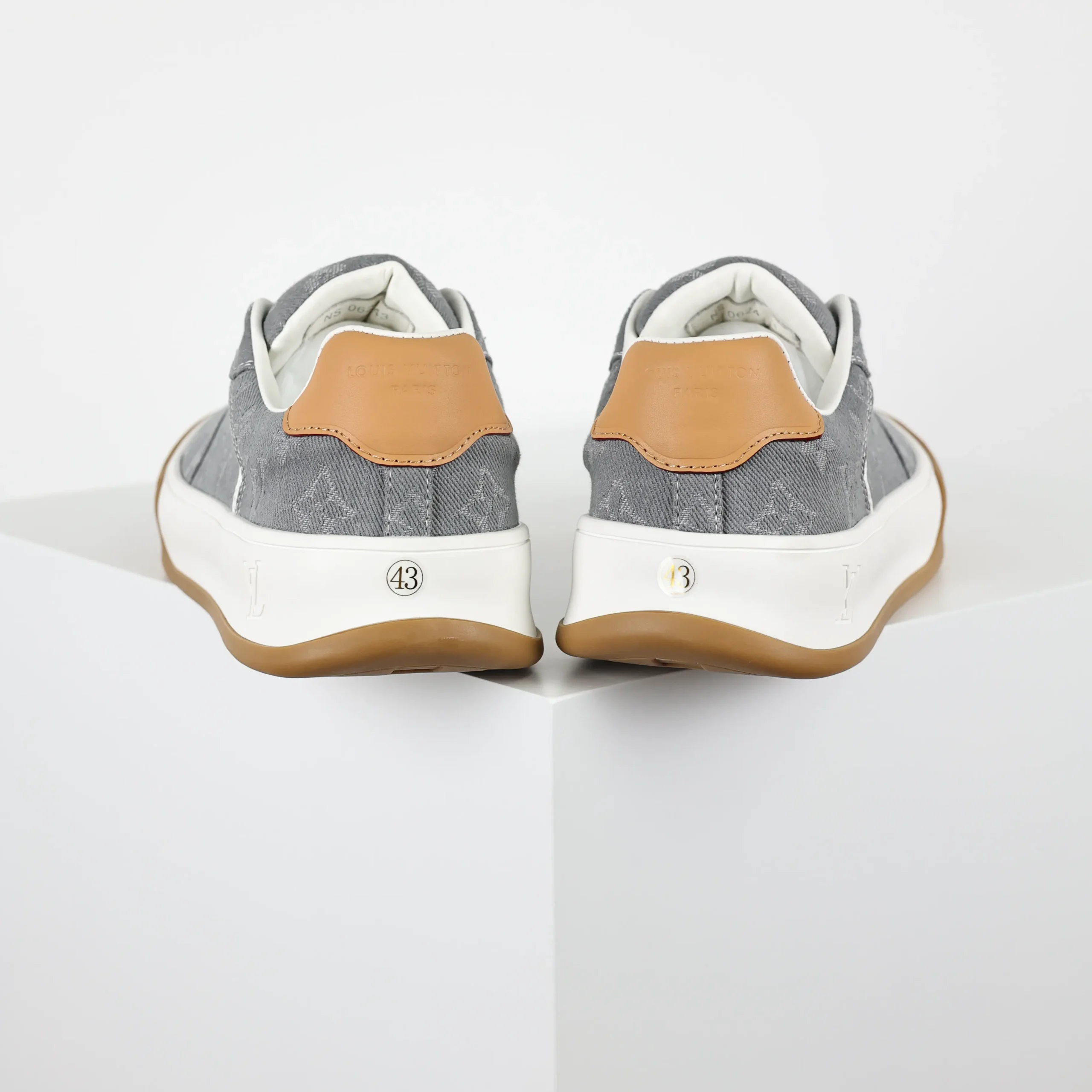 Skate-Sneaker 2025 Low-Top Grau Monochrom9