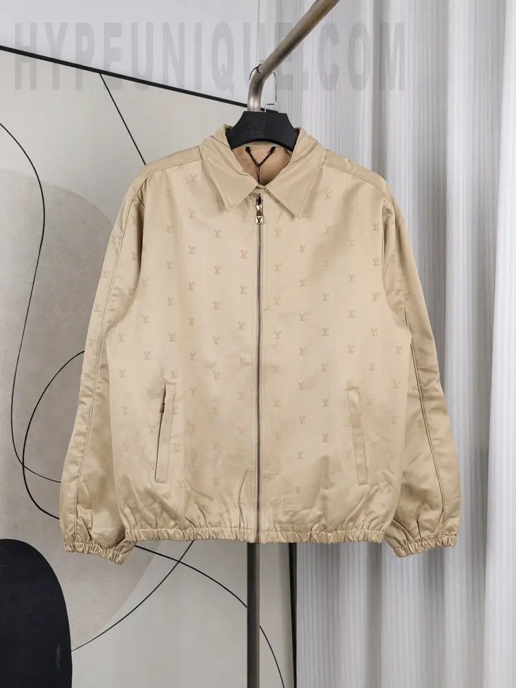 LV Blason Cotton Jacquard Blouson
