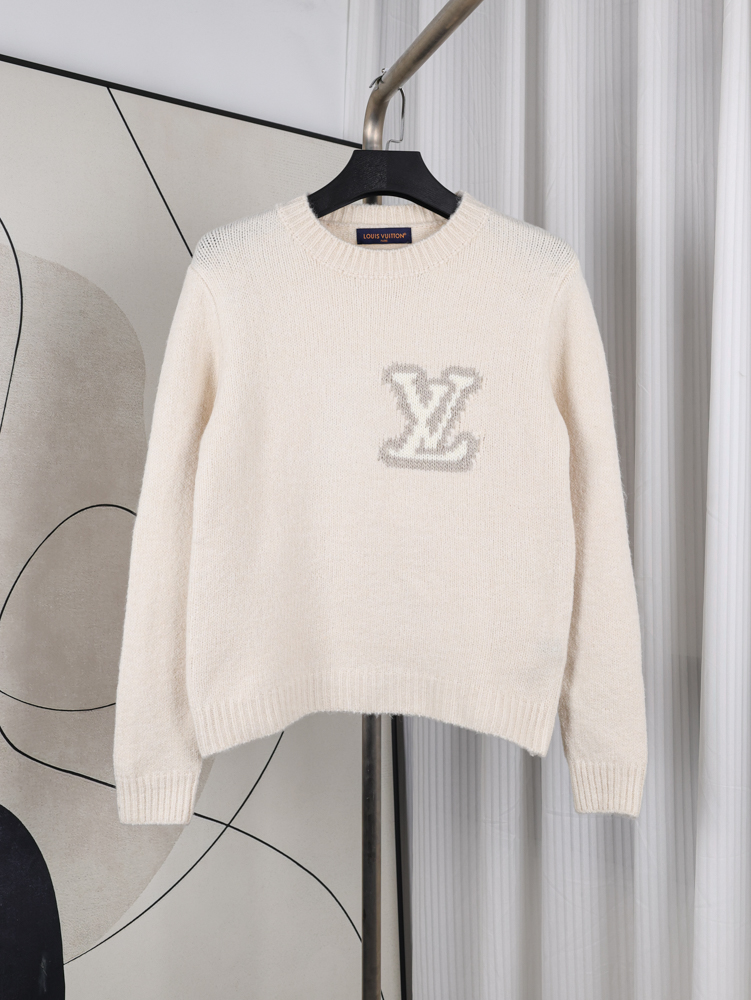 LV Intarsia Crewneck