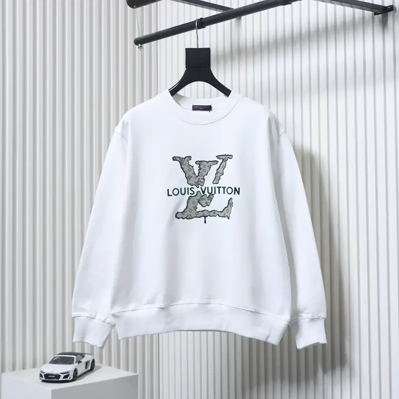Flocked Logo Sweatshirt