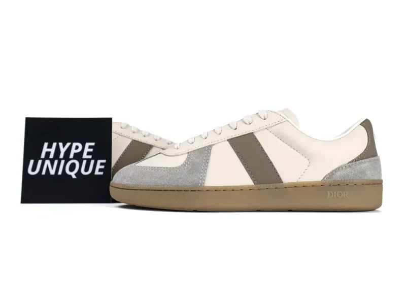 B01 Matchpoint Round Toe Lace-Up Beige & Brown