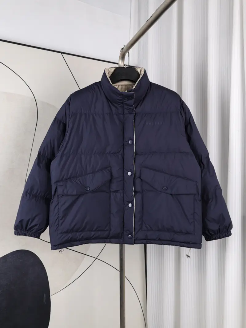 Logo Reversible Down Jacket