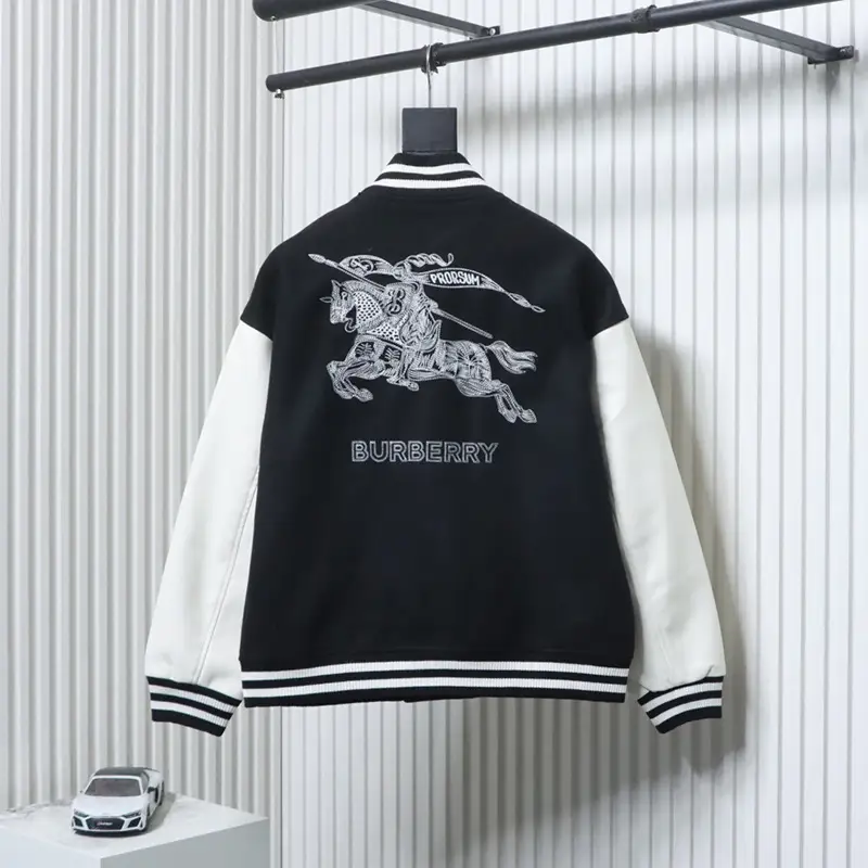 Sketch-Style Embroidered Logo Jacket