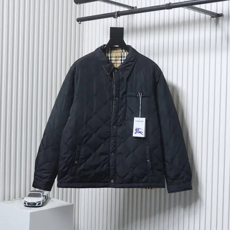 Diamond Pocket Reversible Cotton Jacket