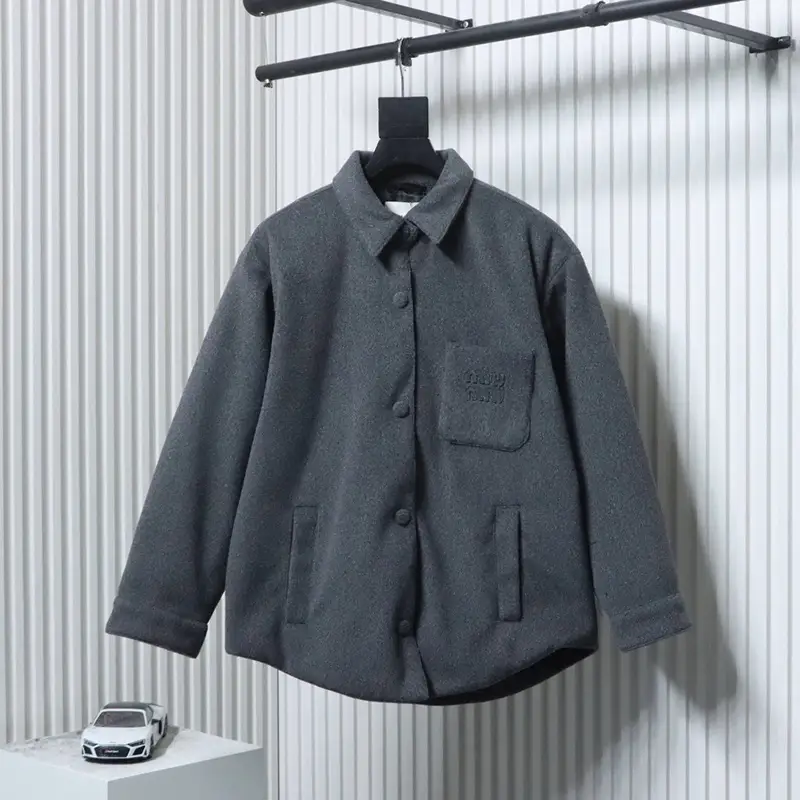 25FW LOGO Cashmere Down Jacket