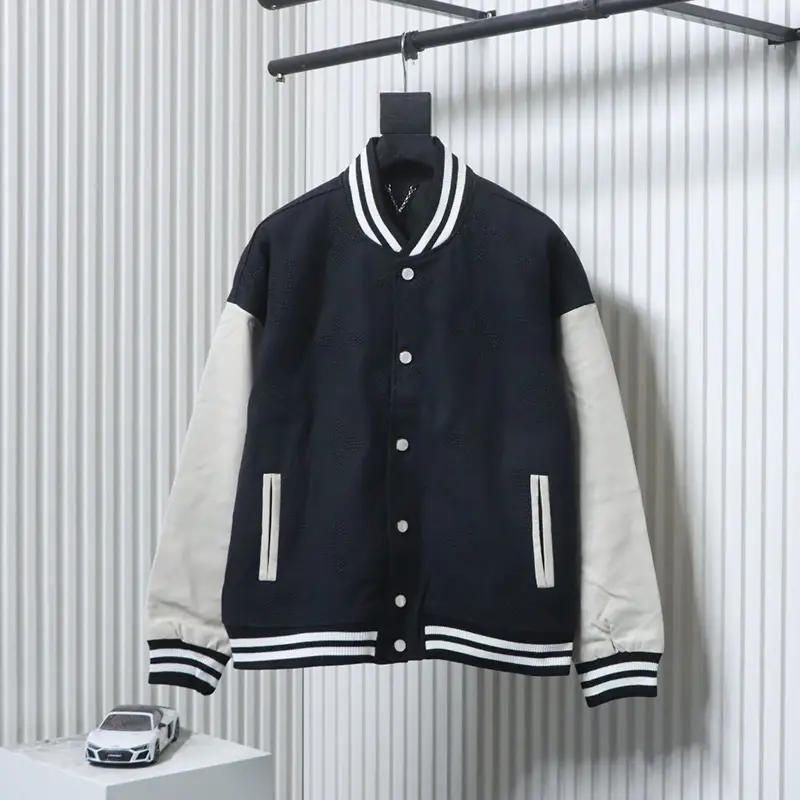 Pearl Monogram Patchwork Jacket