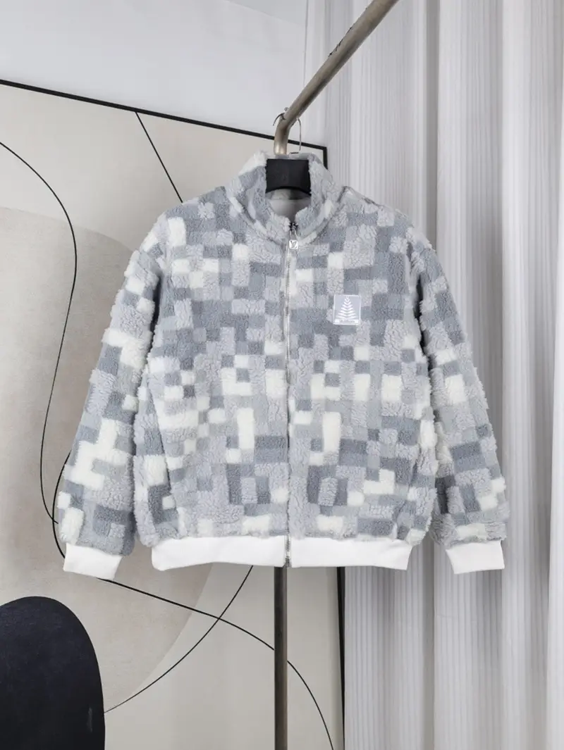 Mosaic Lambswool Coat