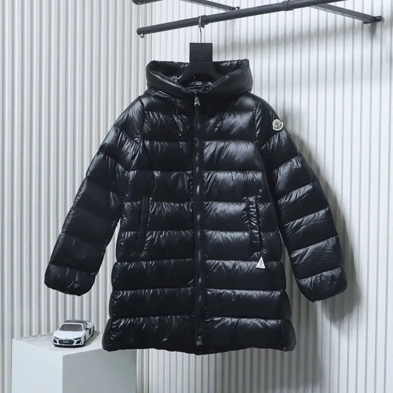 Baby Doll Style Women's Mid-Length Hooded Down Jacket