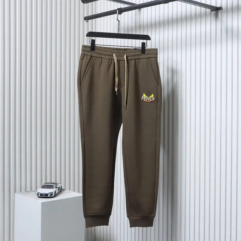 Logo Monster Eyes Print Pants